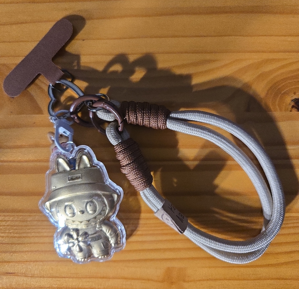 Labubu Inspired Wrist Strap Phone Lanyard